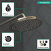 hansgrohe Raindance Classic Showerhead 240 1-Jet, 2.5 GPM, polished nickel - view 3