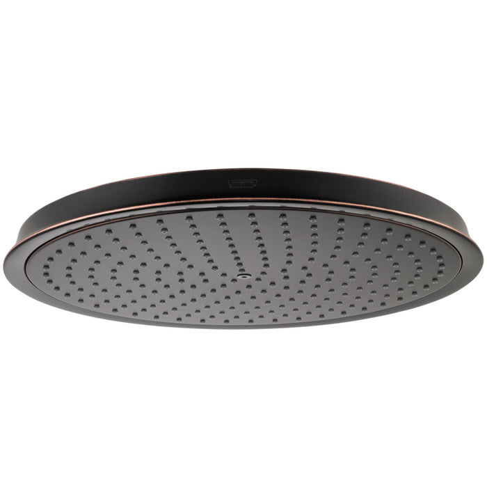 hansgrohe Raindance Classic Showerhead 300 1-Jet, 2.5 GPM, rubbed bronze