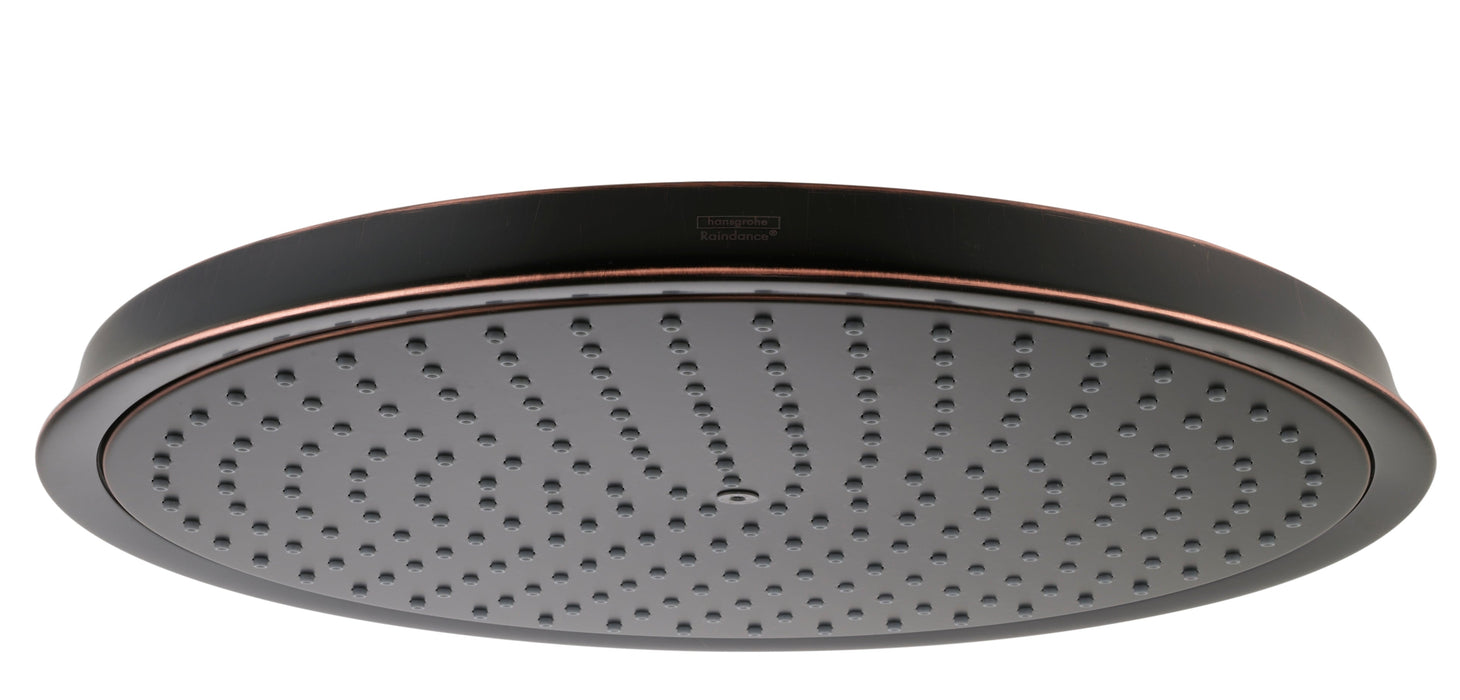 hansgrohe Raindance Classic Showerhead 300 1-Jet, 2.5 GPM, rubbed bronze - view 2