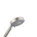 hansgrohe Raindance S Handshower 100 3-Jet, 2.5 GPM, brushed nickel