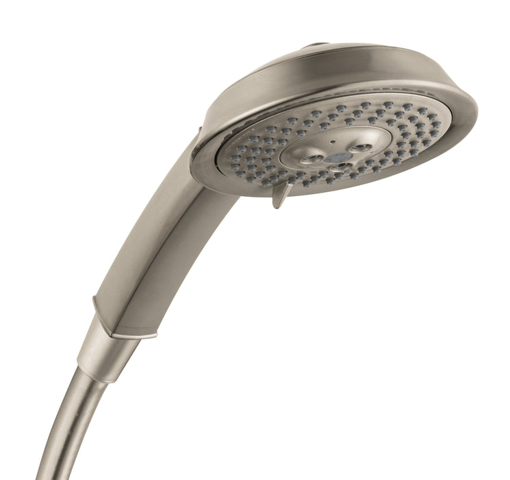 hansgrohe Raindance Classic Handshower 100 3-Jet, 2.5 GPM, brushed nickel - view 2