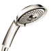 hansgrohe Raindance Classic Handshower 100 3-Jet, 2.5 GPM, polished nickel