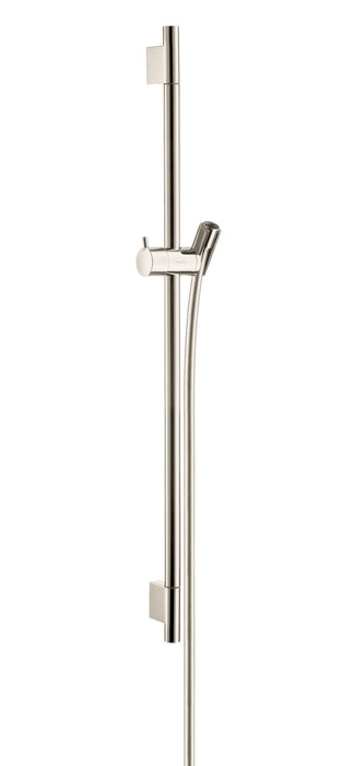 hansgrohe Unica Wallbar S, 24", polished nickel