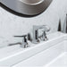 hansgrohe Metris C Widespread Faucet 100 with Pop-Up Drain, 1.2 GPM, chrome - view 2