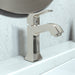 hansgrohe Metris C Single-Hole Faucet 100 with Pop-Up Drain, 1.2 GPM, polished nickel - view 2