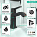 hansgrohe Metris C Single-Hole Faucet 100 with Pop-Up Drain, 1.2 GPM, rubbed bronze - view 3
