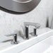 hansgrohe Metris Widespread Faucet 100 with Pop-Up Drain, 1.2 GPM, chrome - view 2