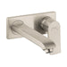 hansgrohe Metris Wall-Mounted Single-Handle Faucet Trim, 1.2 GPM, brushed nickel