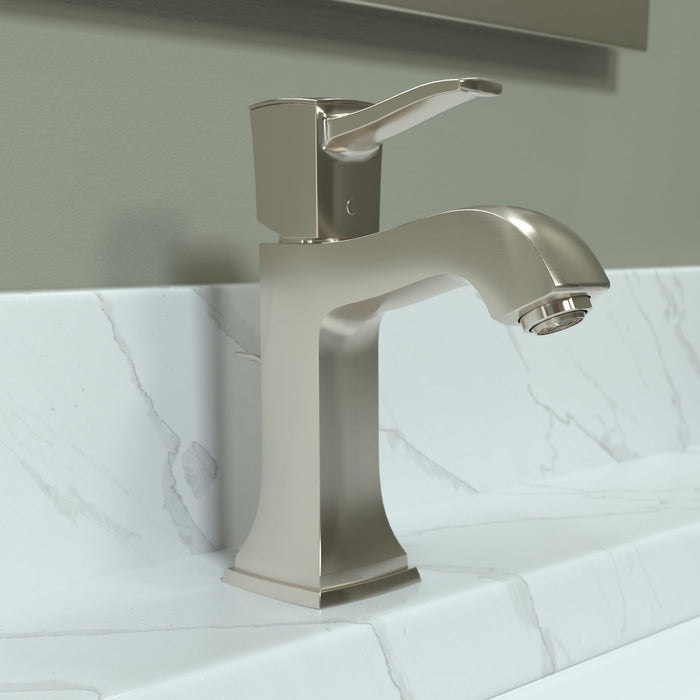 hansgrohe Metropol Classic Single-Hole Faucet 110 with Pop-Up Drain, 1.2 GPM, brushed nickel - view 2