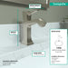 hansgrohe Metropol Classic Single-Hole Faucet 110 with Pop-Up Drain, 1.2 GPM, brushed nickel - view 4