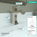 hansgrohe Metropol Classic Single-Hole Faucet 110 with Pop-Up Drain, 1.2 GPM, polished nickel - view 4