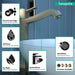 hansgrohe Metropol Classic Single-Hole Faucet 260 with Pop-Up Drain, 1.2 GPM, brushed bronze - view 3