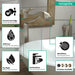 hansgrohe Metropol Classic Single-Hole Faucet 260 with Pop-Up Drain, 1.2 GPM, brushed nickel - view 3