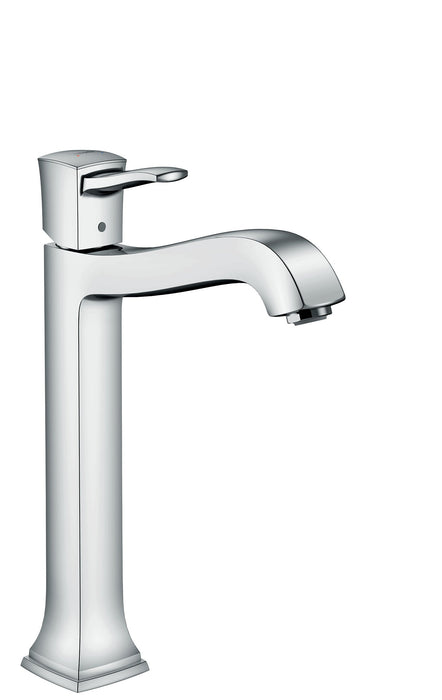 hansgrohe Metropol Classic Single-Hole Faucet 260 with Pop-Up Drain, 1.2 GPM, chrome