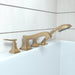 hansgrohe Metropol Classic 4-Hole Roman Tub Set Trim with Lever Handles and 1.8 GPM Handshower, brushed bronze - view 2