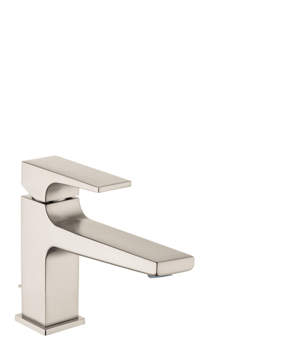 hansgrohe Metropol Single-Hole Faucet 100 with Lever Handle, 1.2 GPM, brushed nickel