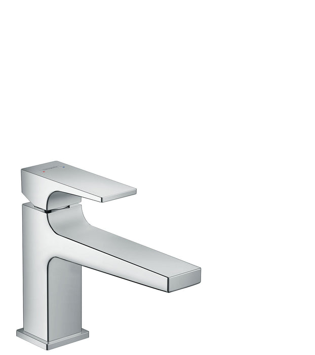 hansgrohe Metropol Single-Hole Faucet 100 with Lever Handle, 1.2 GPM, chrome