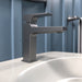 hansgrohe Metropol Single-Hole Faucet 110 with Lever Handle and Pop-Up Drain, 1.2 GPM, brushed black chrome - view 2