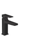hansgrohe Metropol Single-Hole Faucet 110 with Lever Handle and Pop-Up Drain, 1.2 GPM, matte black