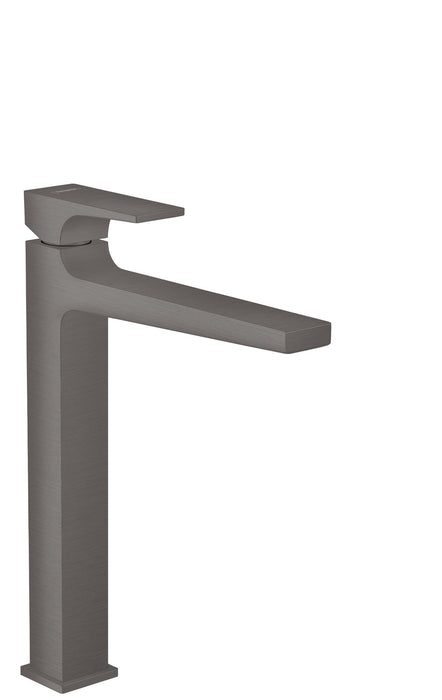 hansgrohe Metropol Single-Hole Faucet 260 with Lever Handle, 1.2 GPM, brushed black chrome