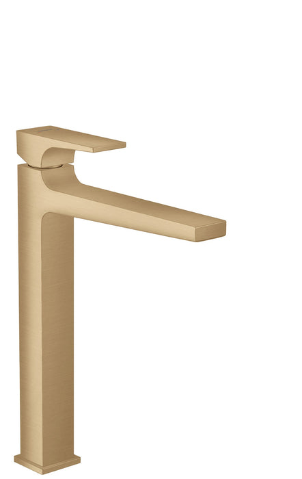 hansgrohe Metropol Single-Hole Faucet 260 with Lever Handle, 1.2 GPM, brushed bronze