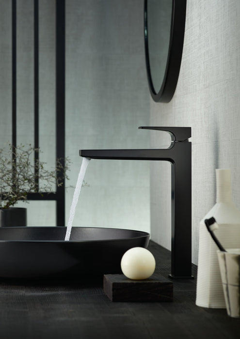 hansgrohe Metropol Single-Hole Faucet 260 with Lever Handle, 1.2 GPM, matte black - view 2