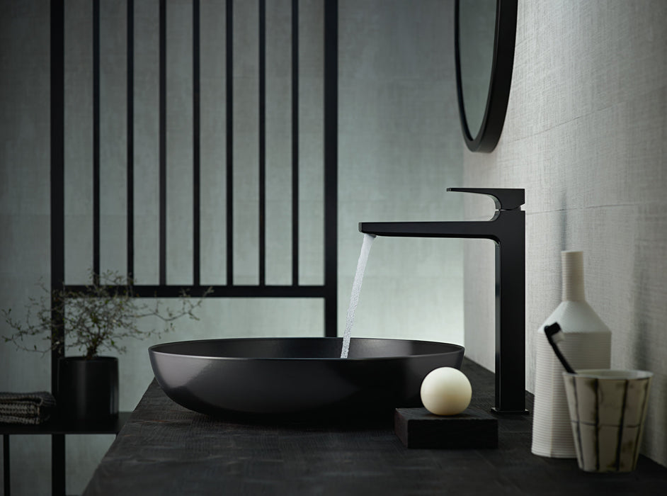 hansgrohe Metropol Single-Hole Faucet 260 with Lever Handle, 1.2 GPM, matte black - view 3