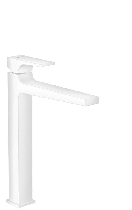 hansgrohe Metropol Single-Hole Faucet 260 with Lever Handle, 1.2 GPM, matte white