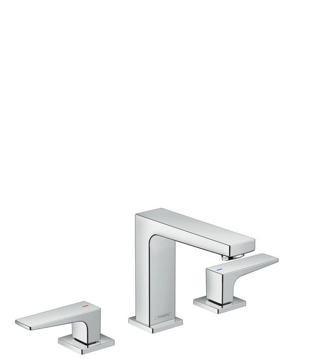 hansgrohe Metropol Widespread Faucet 110 with Lever Handles, 1.2 GPM, chrome