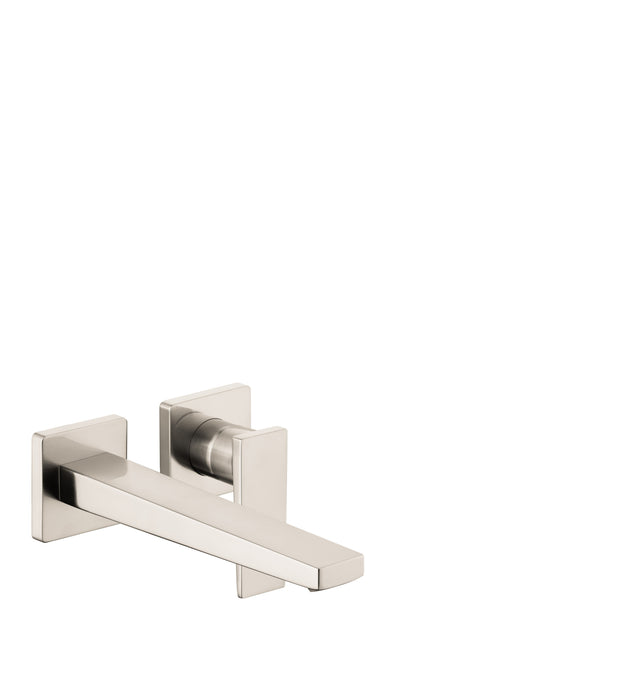 hansgrohe Metropol Wall-Mounted Single-Handle Faucet Trim with Lever Handle, 1.2 GPM, brushed nickel