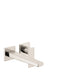 hansgrohe Metropol Wall-Mounted Single-Handle Faucet Trim with Lever Handle, 1.2 GPM, brushed nickel