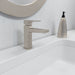 hansgrohe Metropol Single-Hole Faucet 110 with Lever Handle and Pop-Up Drain, 0.5 GPM, brushed nickel - view 2