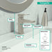 hansgrohe Metropol Single-Hole Faucet 110 with Lever Handle and Pop-Up Drain, 0.5 GPM, brushed nickel - view 4