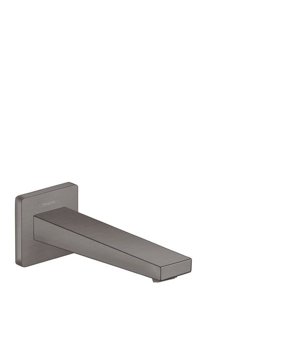 hansgrohe Metropol Tub Spout, brushed black chrome