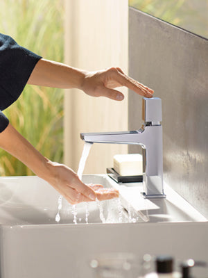 hansgrohe Metropol Single-Hole Faucet 100 Select, 1.2 GPM, chrome - view 2