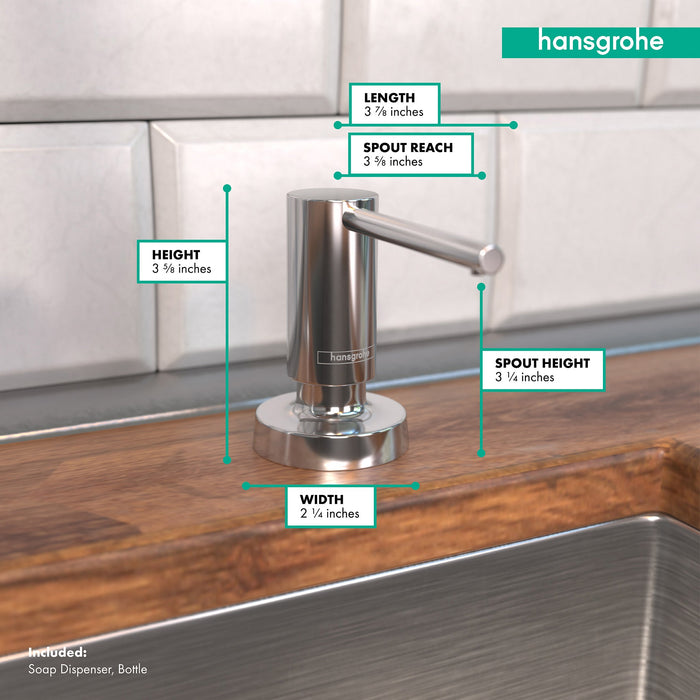 hansgrohe Talis Soap Dispenser, chrome - view 4