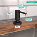 hansgrohe Talis Soap Dispenser, matte black - view 4