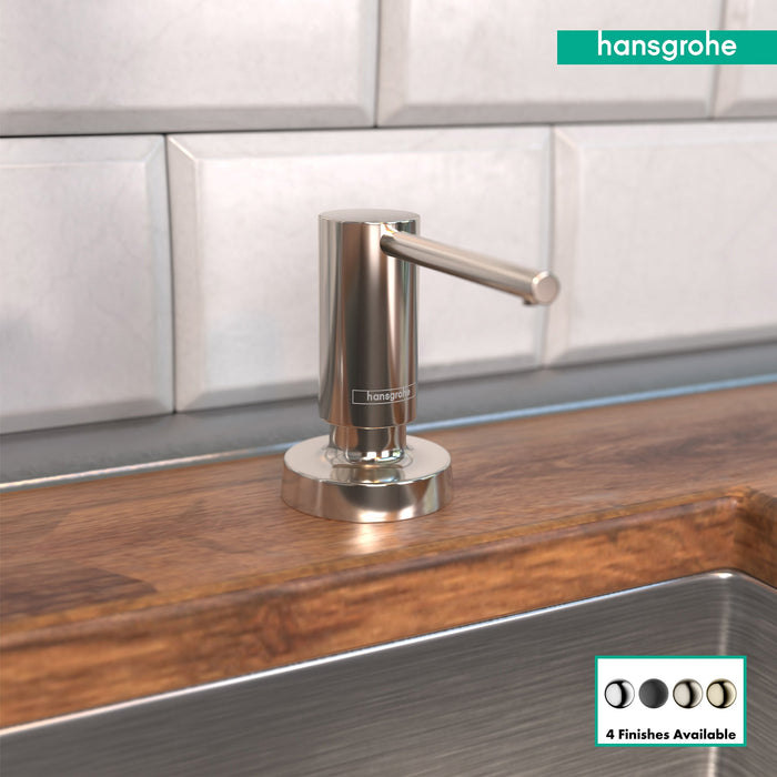 hansgrohe Talis Soap Dispenser, polished nickel - view 3