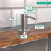 hansgrohe Talis Soap Dispenser, stainless steel optic - view 4