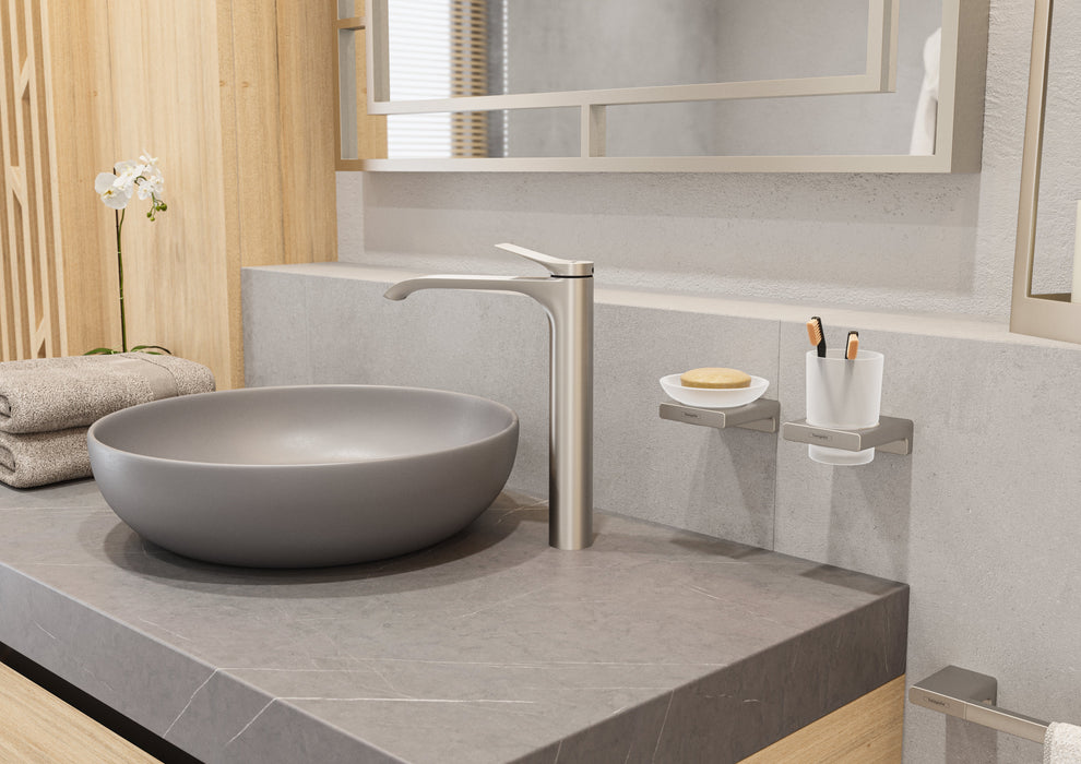 hansgrohe AddStoris Single hook, brushed nickel - view 3