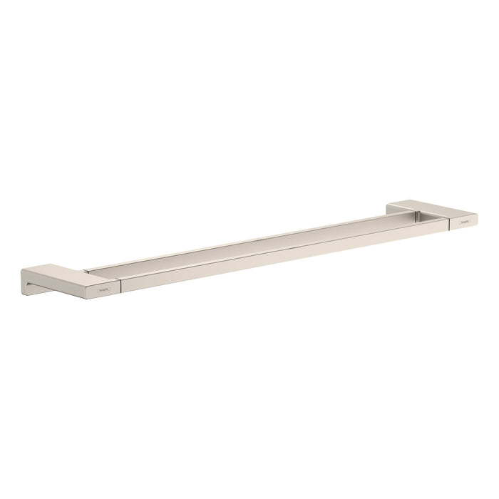 hansgrohe AddStoris Double Towel Bar, brushed nickel