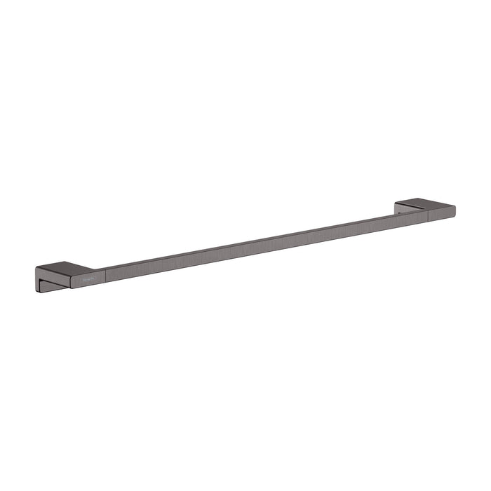 hansgrohe AddStoris Towel Bar, 24", brushed black chrome