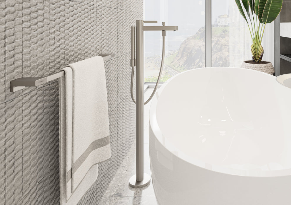 hansgrohe AddStoris Towel Bar, 24", brushed nickel - view 2