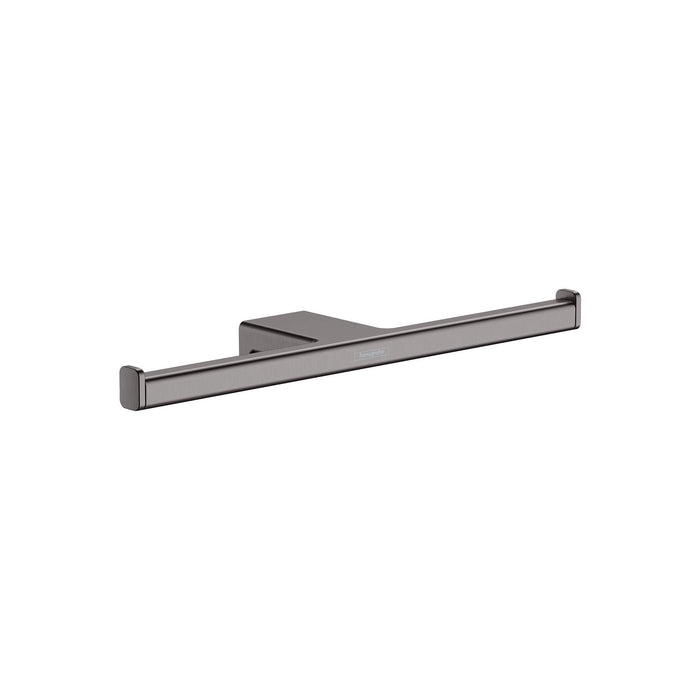 hansgrohe AddStoris Toilet Paper Holder, brushed black chrome