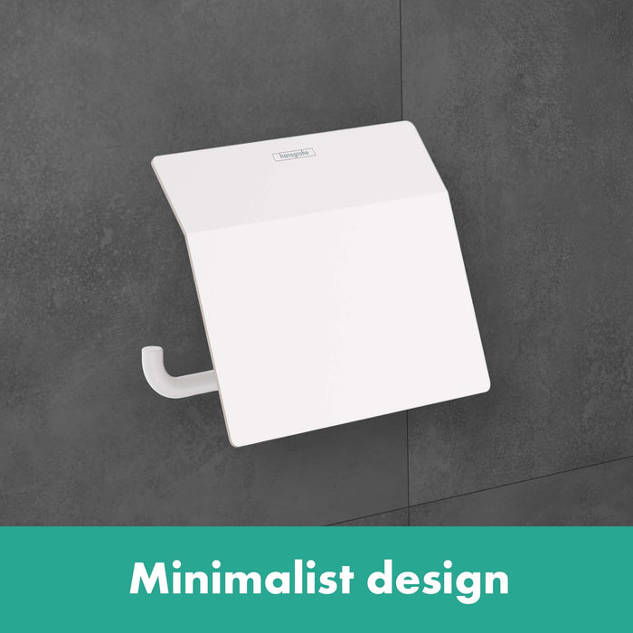 hansgrohe AddStoris Toilet Paper Holder with Cover