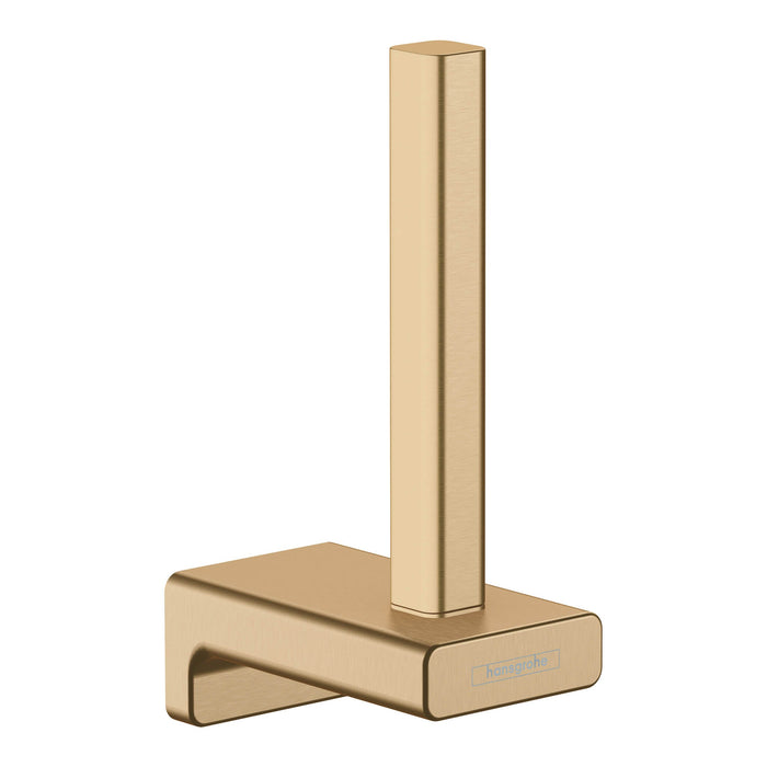 hansgrohe AddStoris Spare Toilet Paper Holder, brushed bronze