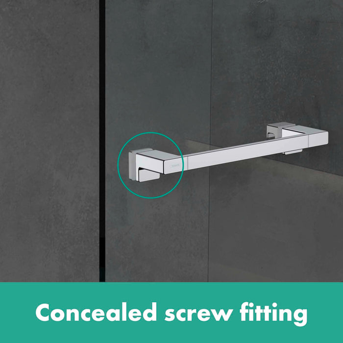 hansgrohe AddStoris Shower door handle, matte white - view 2