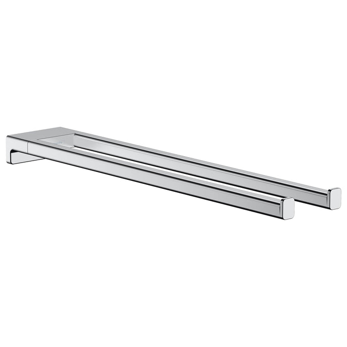 hansgrohe AddStoris Dual Towel Bar, chrome