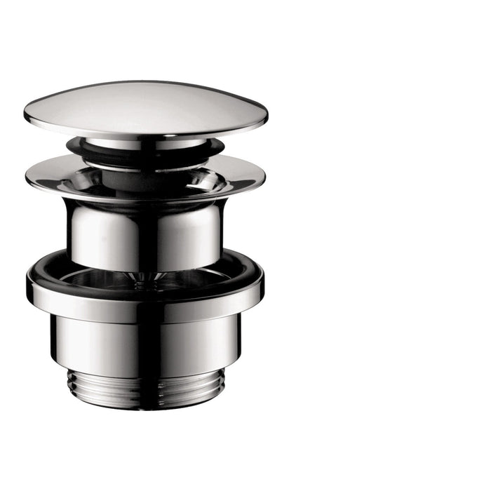 hansgrohe Push-Open Sink Drain, chrome