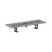 hansgrohe RainDrain 2" outlet 27 5/8" (700mm), brushed stainless steel